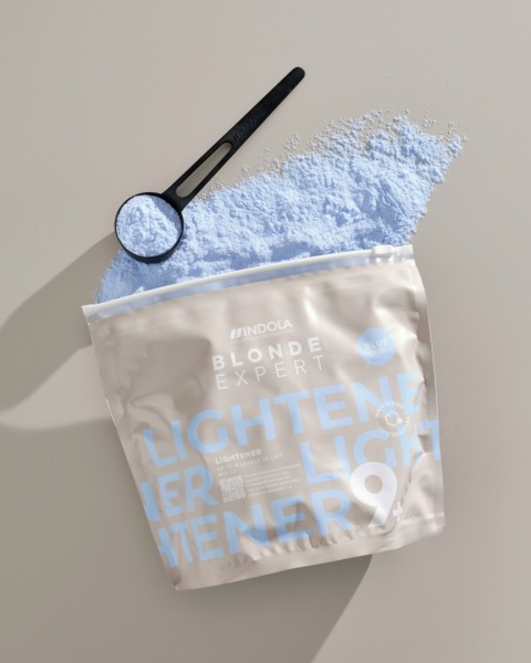INDOLA BLONDE EXPERT Rozjaśniacz​ 9+ Niebieski, 450g