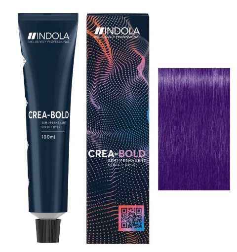 Deep Purple INDOLA Crea Bold, farba semipermamentna/bez dodatku developera, 100ml