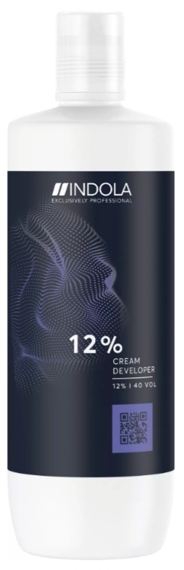 Developer Indola, oksydant do farb w kremie, 12%, 1000ml