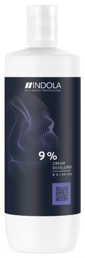 Developer Indola, oksydant do farb w kremie, 9%, 1000ml