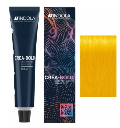 INDOLA Crea Bold, farba semipermamentna/bez dodatku developera,Canary Yellow , 100ml