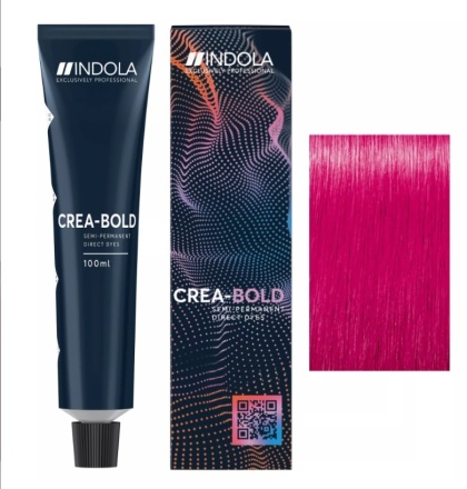 INDOLA Crea Bold, farba semipermamentna/bez dodatku developera, Fuchsia Pink, 100ml