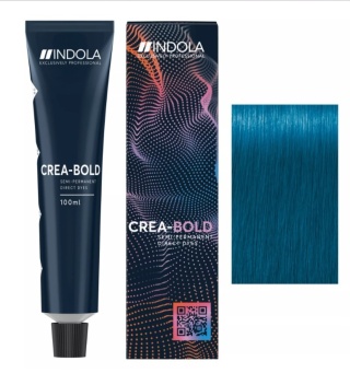INDOLA Crea Bold, farba semipermamentna/bez dodatku developera, Turquoise Blue , 100ml