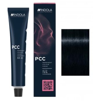 INDOLA PCC, farba do włosów, 1.1, 60ml