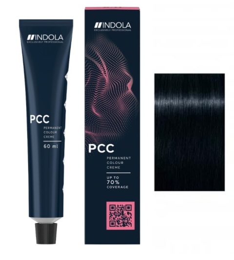 INDOLA PCC, farba do włosów, 1.1, 60ml