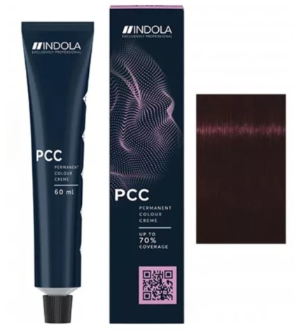 INDOLA PCC, farba do włosów, 3.66, 60ml