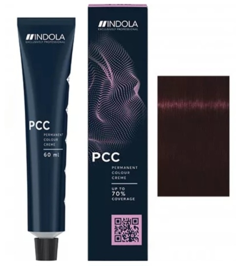 INDOLA PCC, farba do włosów, 3.66, 60ml