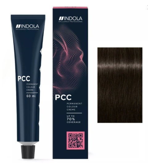 INDOLA PCC, farba do włosów, 4.1, 60ml