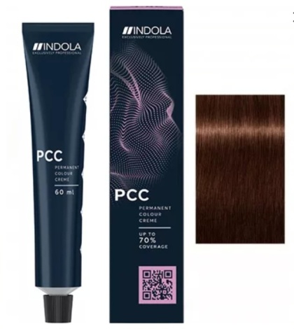INDOLA PCC, farba do włosów, 4.4, 60ml
