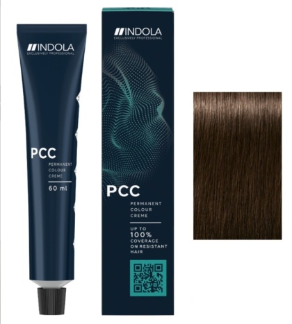 INDOLA PCC, farba do włosów, 4.8+, 60ml