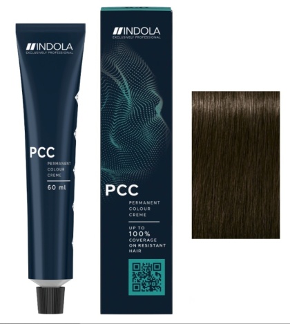 INDOLA PCC, farba do włosów, 5.0+, 60ml