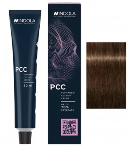 INDOLA PCC, farba do włosów, 6.84, 60ml