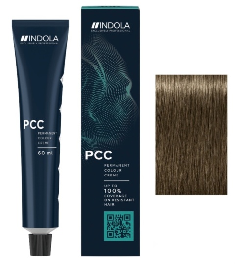 INDOLA PCC, farba do włosów, 7.0+, 60ml