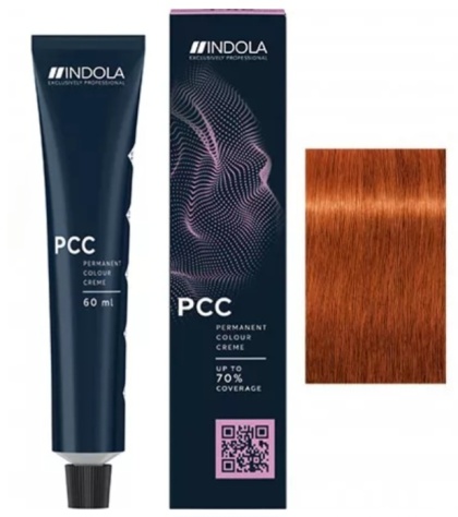 INDOLA PCC, farba do włosów, 7.44, 60ml