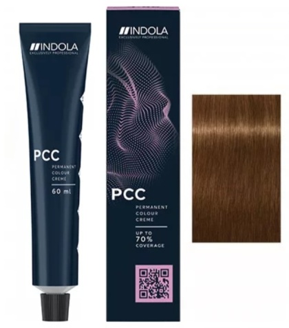 INDOLA PCC, farba do włosów, 7.8, 60ml