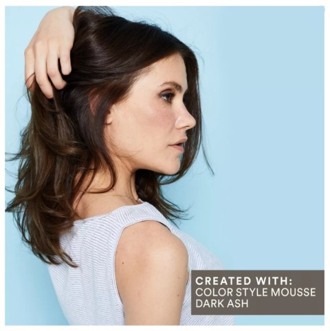 Indola Color Style Mousse, pianka koloryzująca, Ciemny Popiel/Dark Ash, 200 ml